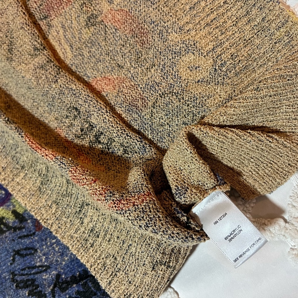 John Mark Multicolor Graphic Sweater - Picture 11 of 12